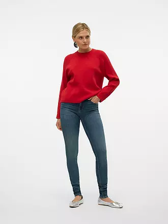 VERO MODA | Pullover VMGOLD | rot